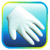 Dueling Glove artwork from Mario Party 2