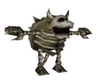 Bowser's model from Mario Strikers Charged, while being shocked.