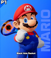 Mario in his overalls