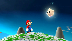 The banner image for Super Mario Galaxy on Nintendo Music.