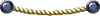 Screen-cropped sprite of rope from New Super Mario Bros. 2.