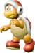 Model of a Fire Bro from New Super Mario Bros. Wii.