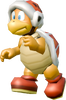 Model of a Fire Bro from New Super Mario Bros. Wii.