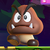 Squared screenshot of a Big Goomba from Super Mario Bros. Wonder.