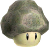A Rock Mushroom's model from Super Mario Galaxy 2