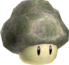 A Rock Mushroom's model from Super Mario Galaxy 2