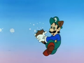 "I'd say he's hot on our tail!"