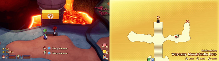 Block 1 in Wayaway Island from Mario & Luigi: Brothership