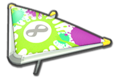 Thumbnail of Inkling Girl's Super Glider (with 8 icon), in Mario Kart 8 Deluxe.