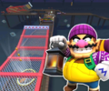 The course icon of the R/T variant with Wario (Hiker)