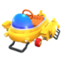 The Yellow Sub Scooter from Mario Kart Tour