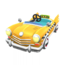 Yellow Taxi from Mario Kart Tour