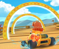 Thumbnail of the Baby Mario Cup challenge from the 2020 Winter Tour; a Ring Race challenge set on 3DS Daisy Hills