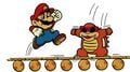 Mario fighting Roy SMW art.jpg