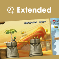 Cover image for the Extended-Playback Collection playlist from New Super Mario Bros. U Deluxe on Nintendo Music