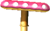 Screen-cropped sprite of an unstable mushroom from New Super Mario Bros. 2.