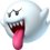 Artwork of Boo from New Super Mario Bros. Wii (later reused for Mario Kart 8 Deluxe and Super Mario Party)
