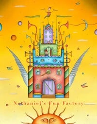 The cover of Nathaniel's Fun Factory, sourced from its archive.org page.