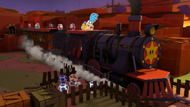 Sunset Express from Paper Mario: Color Splash