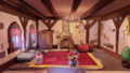 Paper Mario: The Origami King concept art No. 8: Toad Town Home Interior