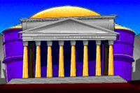 The Pantheon in the DOS release of Mario is Missing!