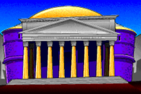 The Pantheon in Mario is Missing! (DOS)