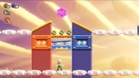 The second 10-flower coin in Rolla Koopa Derby in Super Mario Bros. Wonder