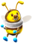Artwork of a Bee from Super Mario Galaxy