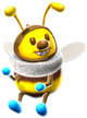 Artwork of a Honeybee from Super Mario Galaxy.