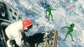 I wonder how those aliens are dancing in the middle of Outer Space?