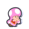 Swimming Toadette Standee from Super Mario Bros. Wonder