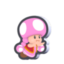Swimming Toadette Standee from Super Mario Bros. Wonder