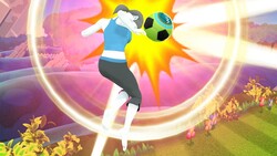 Wii Fit Trainer's Header in Super Smash Bros. for Wii U.