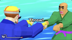 Throw Down from WarioWare: Move It!