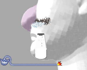 Shaving Scream in WarioWare: Smooth Moves.