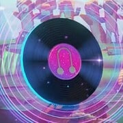 A disc obtained in Donkey Kong Bananza