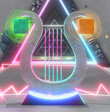 A Swap Harp that switches gold into rubber and vice versa.