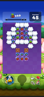 Stage 550 from Dr. Mario World