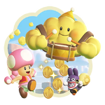 Super Mario Bros. Wonder – Nintendo Switch 2 Edition + Meetup in Bellabel Park 'Fast Cash: Tip-Tap's Coin Spree' Icon