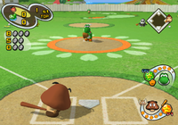 A Goomba in Mario Superstar Baseball