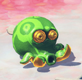 Screenshot of a green Peekaboopoid