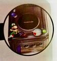 A Luigi's Mansion-themed GameCube that was a prize for the 2002 Danish Nintendo Championships