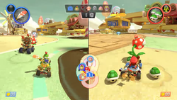 Renegade Roundup at Sweet Sweet Kingdom in Mario Kart 8 Deluxe