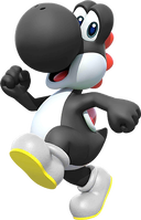 Black Yoshi from Mario Kart Tour