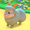 A goat in Mario Kart Tour