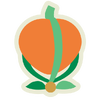 A sticker from Mario Kart World