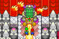 Encountering Bowletta at Bowser's Castle in the Game Boy Advance version