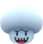 Render of a Boo Mushroom in Super Mario Galaxy.