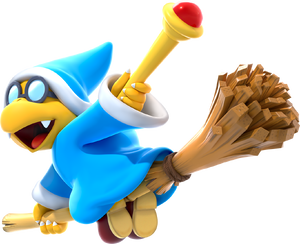 Artwork of Kamek for Super Mario Party Jamboree