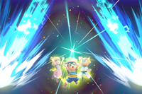 Ness's PK Starstorm in Super Smash Bros. Ultimate